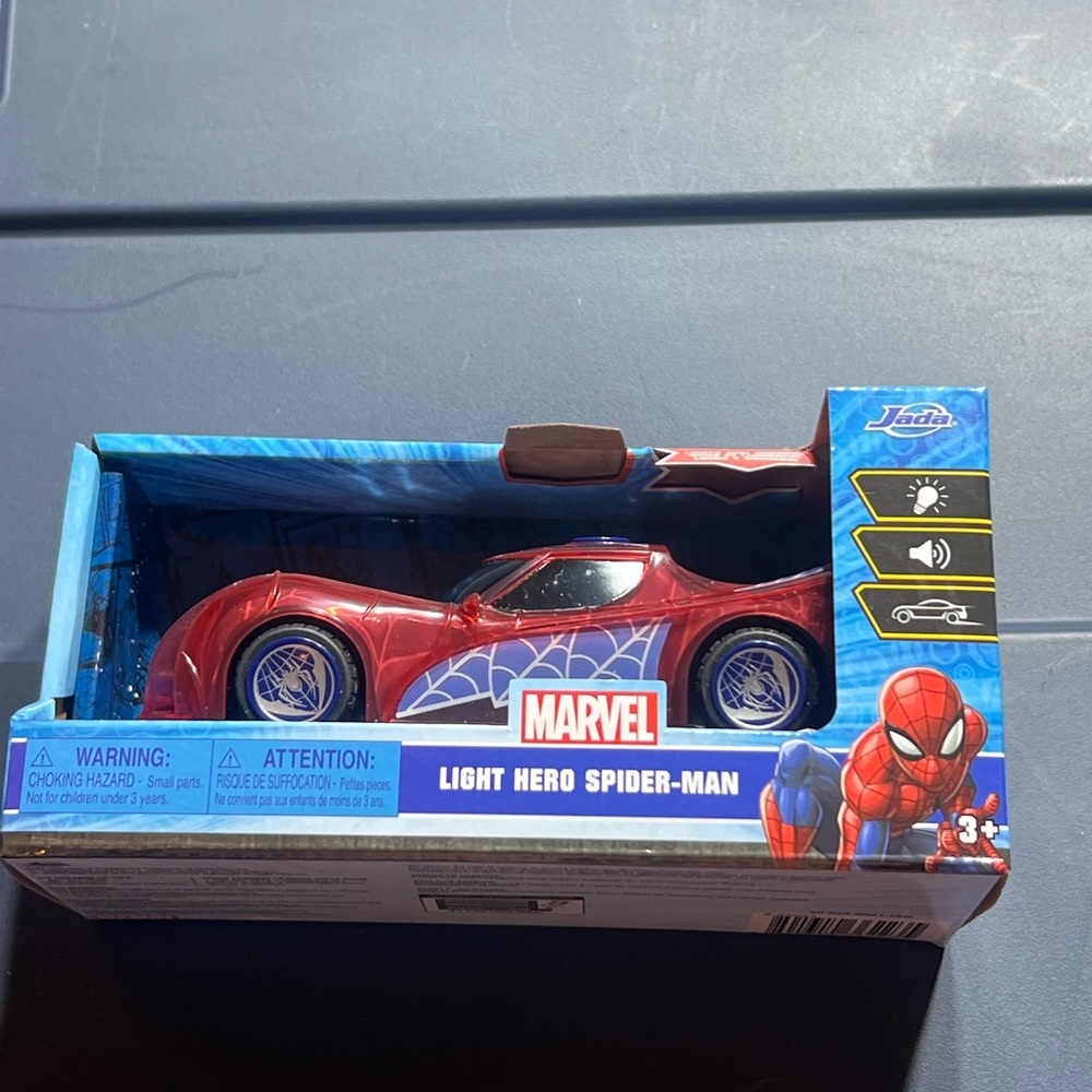 Marvel Spider-Man Red Toy Car